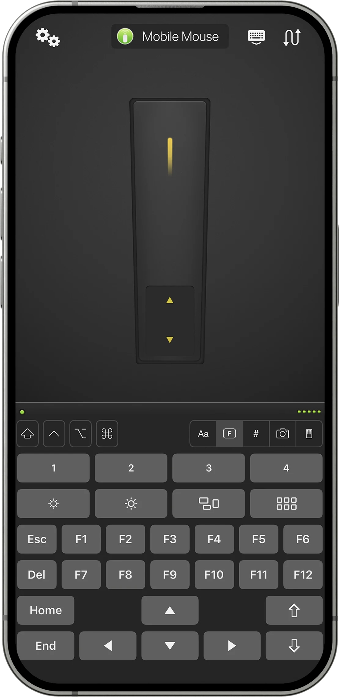 Mobile Mouse in-air mouse