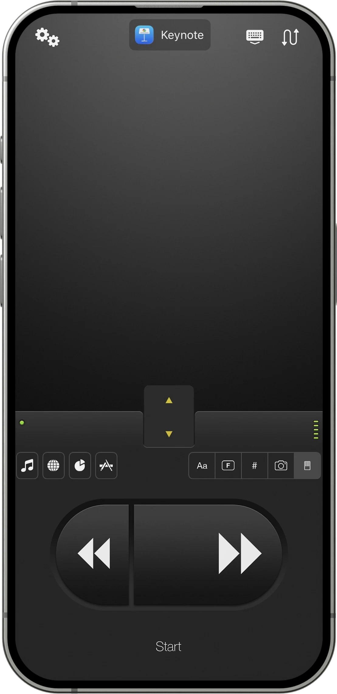 Mobile Mouse presentation remote