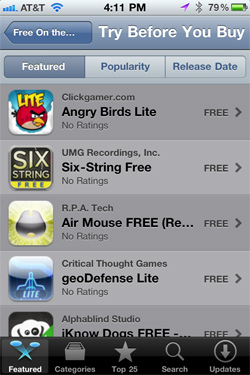 free apple app store