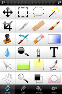 iPhone Photoshop Keys
