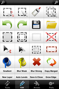 iPhone Photoshop Keys